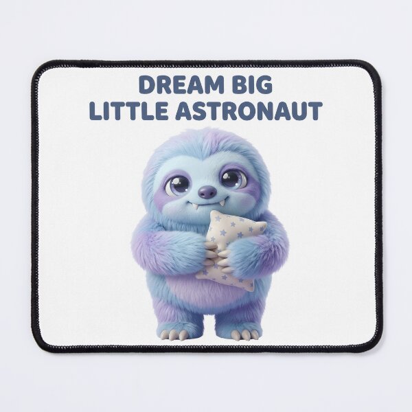 Item preview, Takutaku Cute Astronaut Space Nursery Art Quote designed and sold by Mementoo.