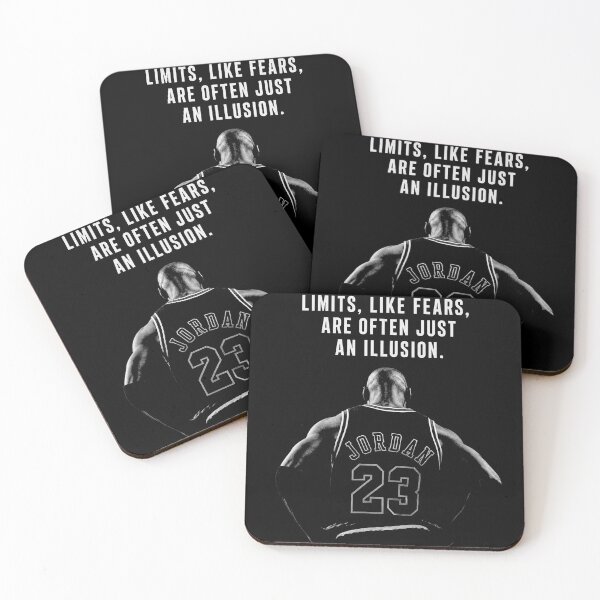 Item preview, Michael Jordan Limits Like Fears Poster designed and sold by ArtByRahim.