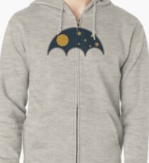 Moon Phase Zipped Hoodie