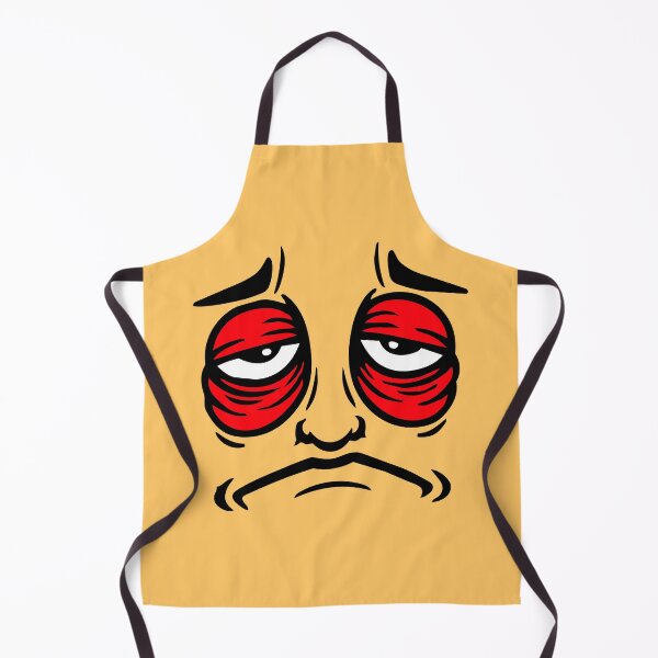 Item preview, Grumpy Sad Disappointed Face Funny Moody Comic designed and sold by shirt-o-mat.