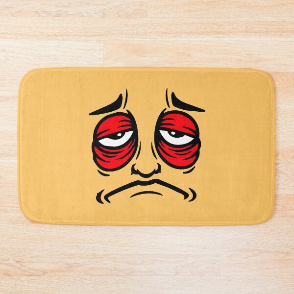 Item preview, Grumpy Sad Disappointed Face Funny Moody Comic designed and sold by shirt-o-mat.