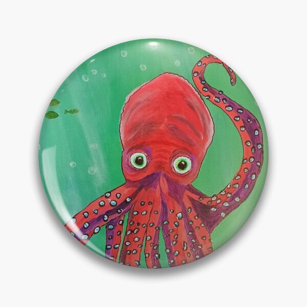 Item preview, Nervous Nelly the Octopus designed and sold by Diane M. Lowe.