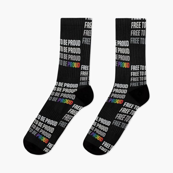 Item preview, Free To Be Proud Rainbow Gradient Bold Pride LGBTQ Shirt designed and sold by What you are is Beautiful.
