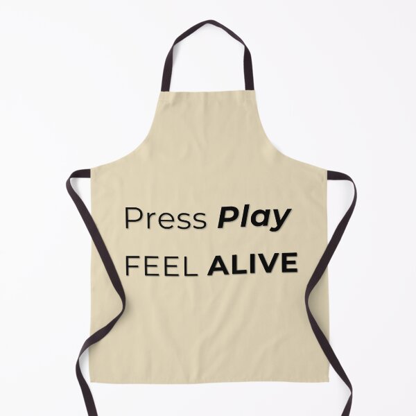 Item preview, Press Play Feel Alive Minimalist designed and sold by TeeAauthenticF.