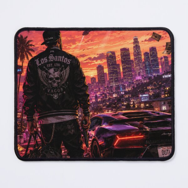 Item preview, Los Santos Outlaw Sunset | Neon Crime City designed and sold by Geralthewhite.
