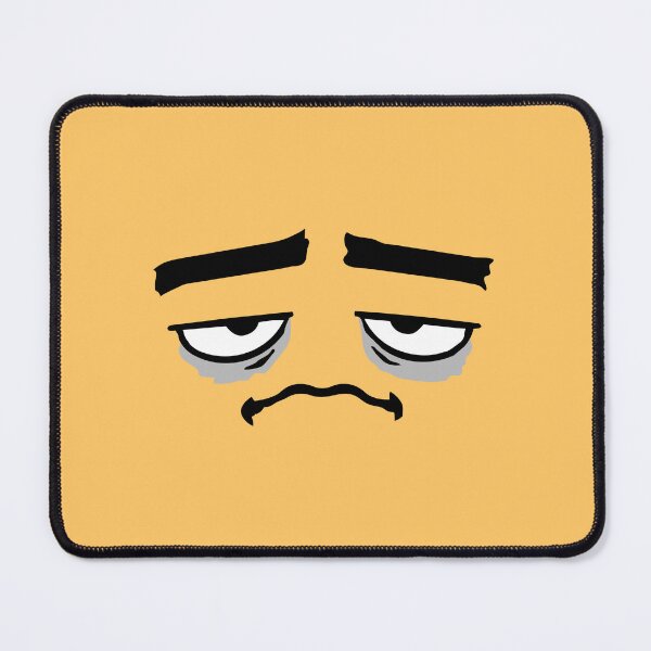 Item preview, Grumpy Sad Disappointed Face Funny Moody Comic designed and sold by shirt-o-mat.