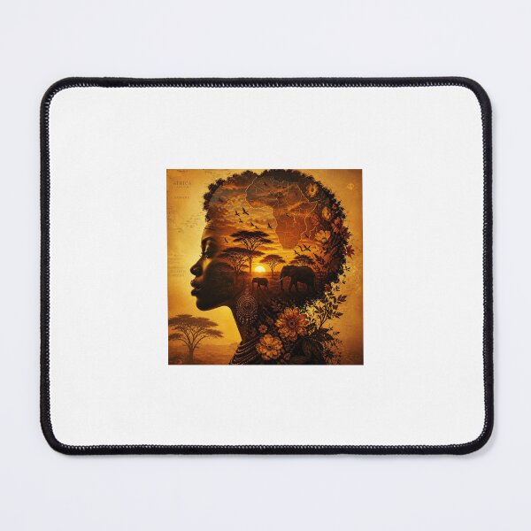 Item preview, Wild Africa Spirit Nature Portrait designed and sold by Mugged & Inspired.