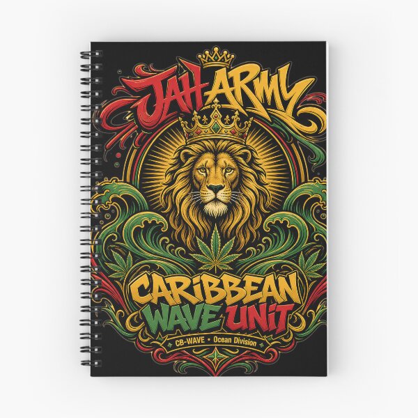 Item preview, JAH ARMY: CARIBBEAN WAVE UNIT designed and sold by SavvyEarth.