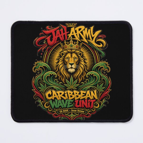 Item preview, JAH ARMY: CARIBBEAN WAVE UNIT designed and sold by SavvyEarth.