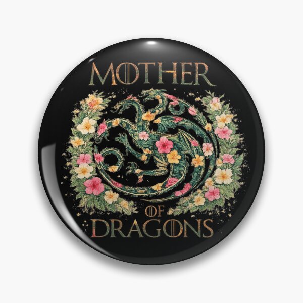 Artikelvorschau, Blumenwappen der Mutter der Drachen entworfen und verkauft von ZENVIRART.