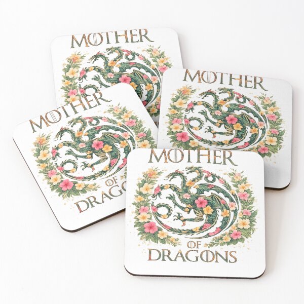Artikelvorschau, Blumenwappen der Mutter der Drachen entworfen und verkauft von ZENVIRART.