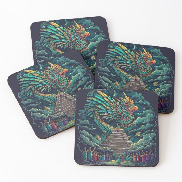Item preview, Quetzalcoatl descendo do céu designed and sold by juanorcino.