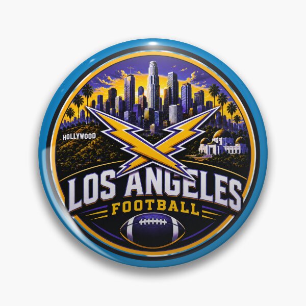 Item preview, Los Angeles Football Coastal Sports Emblem Shirt designed and sold by TKOprintdesigns.