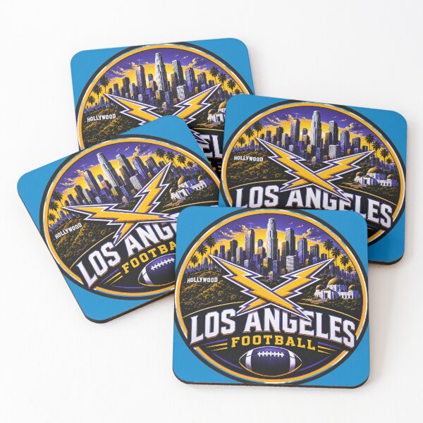 Item preview, Los Angeles Football Coastal Sports Emblem Shirt designed and sold by TKOprintdesigns.