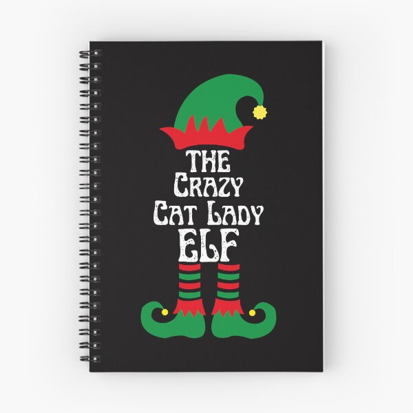 Item preview, Crazy Cat Lady Elf Family Christmas Elf Costume designed and sold by WeirdlyRare.