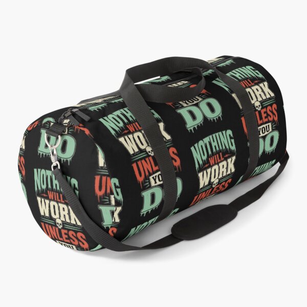Item preview, Nothing Will Work Unless You Do Motivational Retro Shirt designed and sold by Beauty2244.