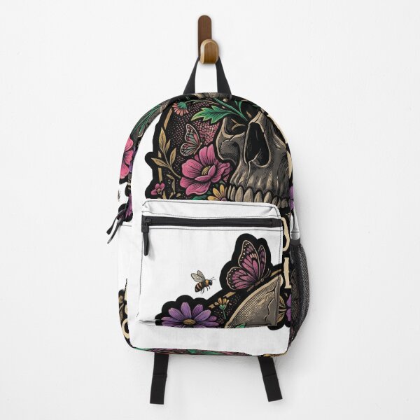Item preview, Dead Inside But Blooming Skull Floral Goth Design designed and sold by Rovano.