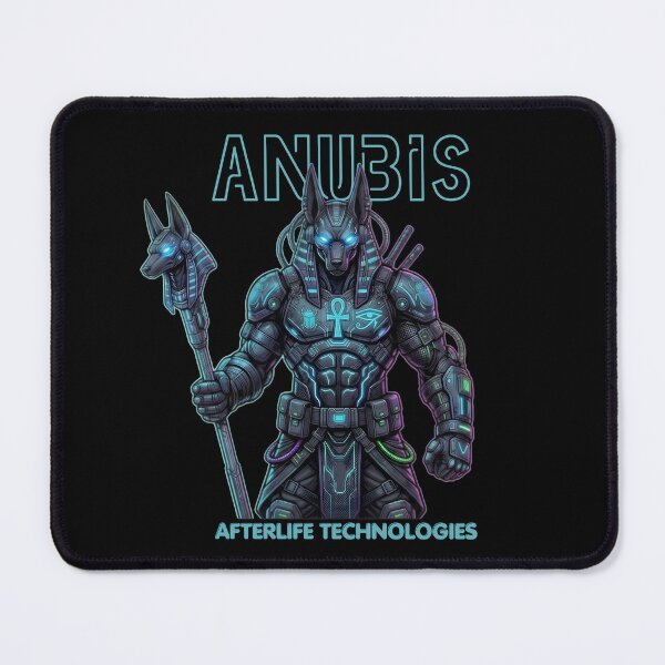 Item preview, Cyberpunk Anubis: Neon Egyptian God designed and sold by Ahmed-G-Designs.
