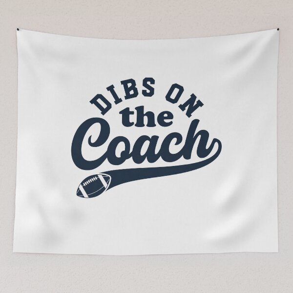 Item preview, Dibs On The Coach Football designed and sold by gunaone-design.