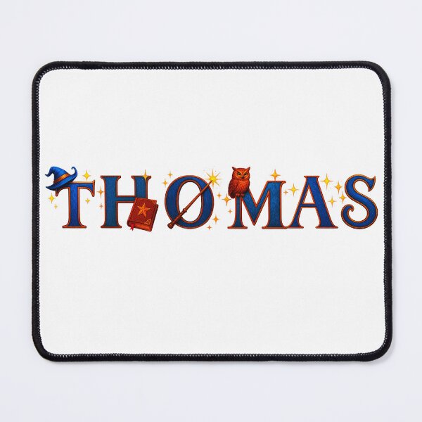 Item preview, SPELLBOUND NAMES COLLECTION – ✨ THOMAS ✨ – STORYBOOK SPELLCASTER DREAMS designed and sold by WheelieGdArt.