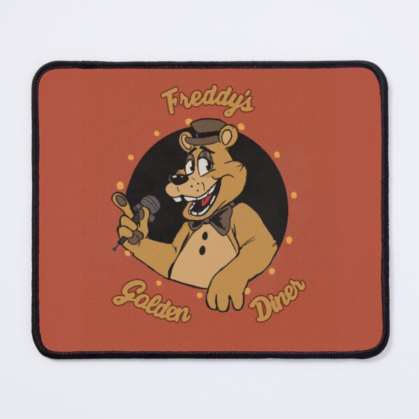 Item preview, "Freddy's Golden Diner" FNAF inspired Pin Design designed and sold by henwardhyckle.