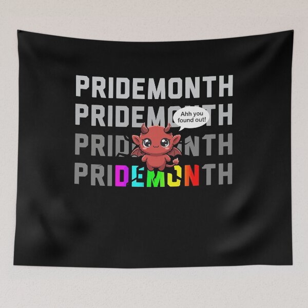 Item preview, Pride Demon Month Kawaii Baby Devil Ahh You Found Out Shirt designed and sold by What you are is Beautiful.