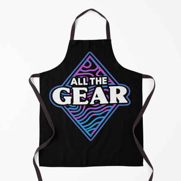 Item preview, All The Gear Neon Retro Logo – Gaming, Cycling & Outdoor Lifestyle Inspired Design designed and sold by GarnerSupplyCo.