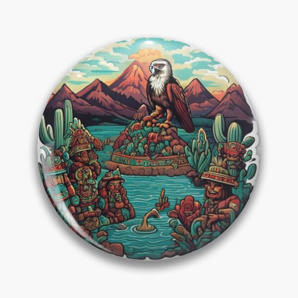 Item preview, A fundação de Tenochtitlán designed and sold by juanorcino.