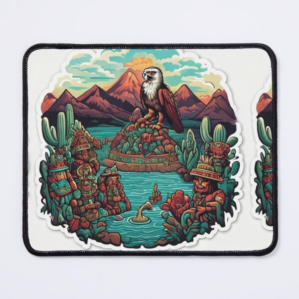 Item preview, A fundação de Tenochtitlán designed and sold by juanorcino.