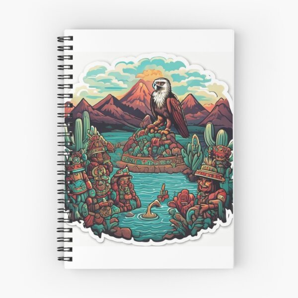 Item preview, A fundação de Tenochtitlán designed and sold by juanorcino.
