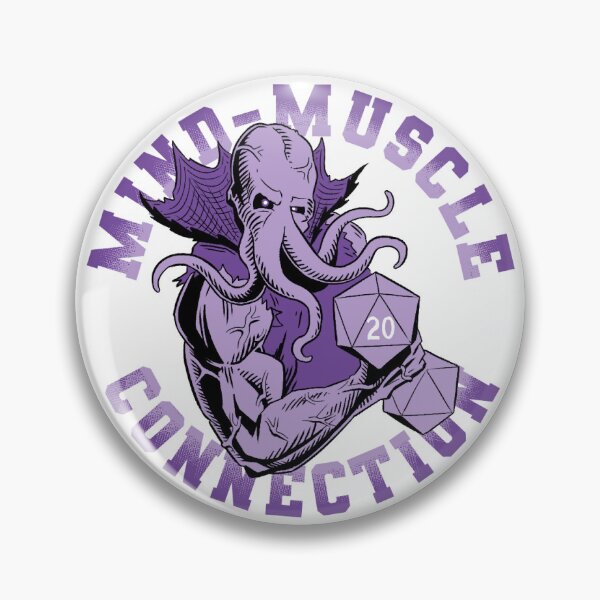 Item preview, Mass Monster Mindflayer: Mind-Muscle Connection designed and sold by DapperBoar.