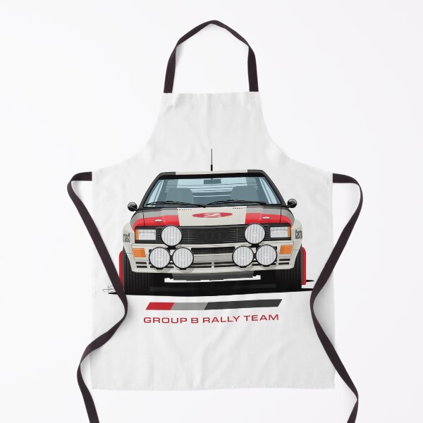 Item preview, Audi Quattro Rally Car from the 80s illustration designed and sold by blackdogshop.