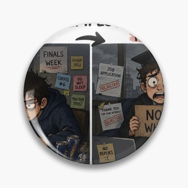 Item preview, FROM ALL-NIGHTERS TO UNEMPLOYMENT designed and sold by     Pink Chaos Club.