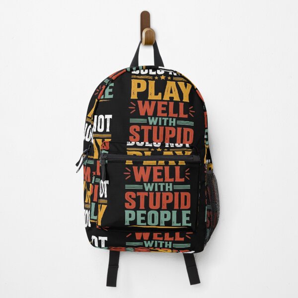 Item preview, Copy of Does Not Play Well With Stupid People Funny Sarcastic Shirt 1 designed and sold by Beauty2244.