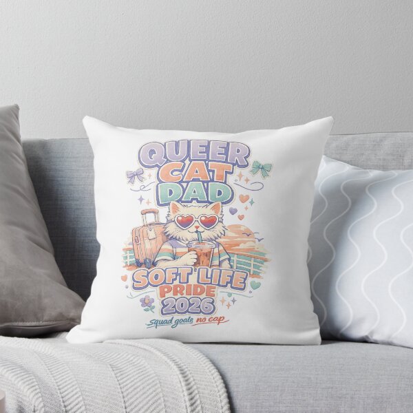 Item preview,  QUEER CAT DAD SOFT LIFE PRIDE 2026  designed and sold by  ViralVisionsCreating .