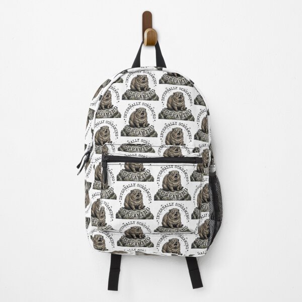 Item preview, Funny Hyrax Internally Screaming Animal Meme designed and sold by DuckOddity.