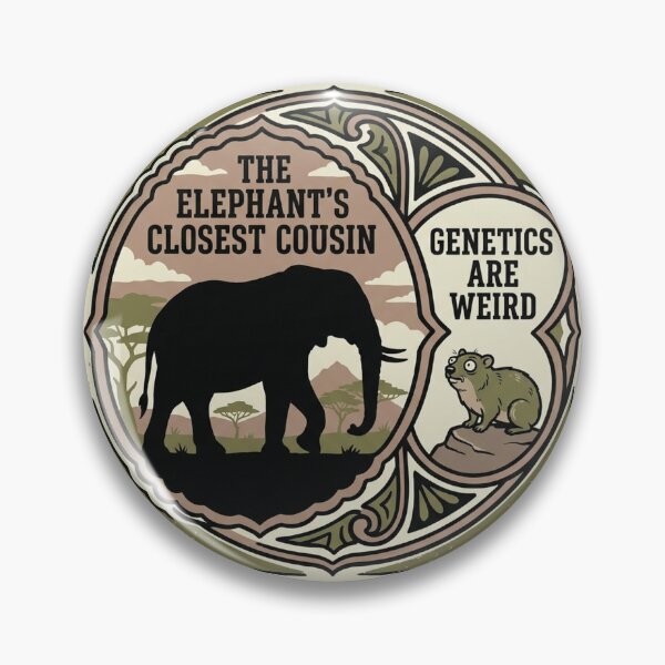 Item preview, Weird Genetics Hyrax Elephant Cousin Joke designed and sold by DuckOddity.