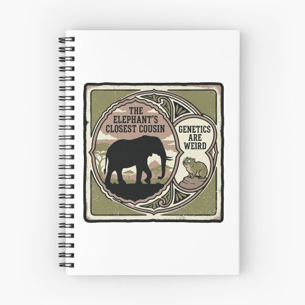 Item preview, Weird Genetics Hyrax Elephant Cousin Joke designed and sold by DuckOddity.