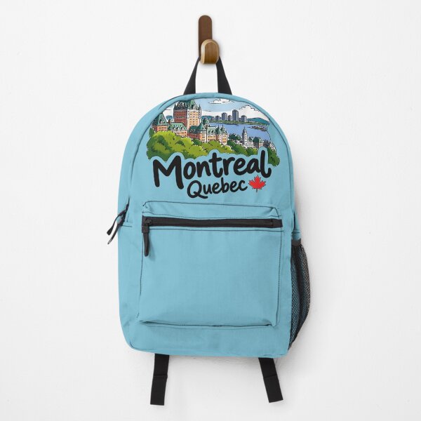 Item preview, Montreal Quebec Canada Cute Skyline designed and sold by HowToCanadian.