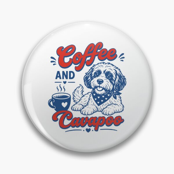 Item preview, Coffee And Cavapoo Dog Mom designed and sold by gunaone-design.