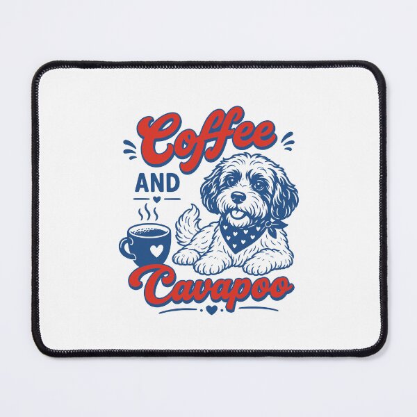 Item preview, Coffee And Cavapoo Dog Mom designed and sold by gunaone-design.