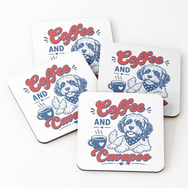Item preview, Coffee And Cavapoo Dog Mom designed and sold by gunaone-design.