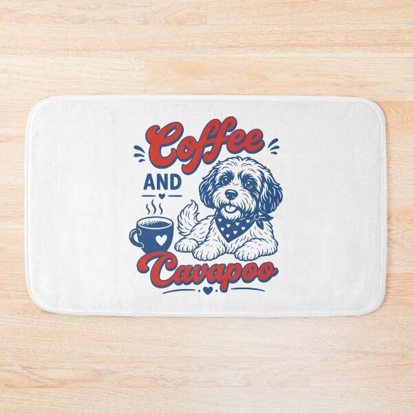 Item preview, Coffee And Cavapoo Dog Mom designed and sold by gunaone-design.