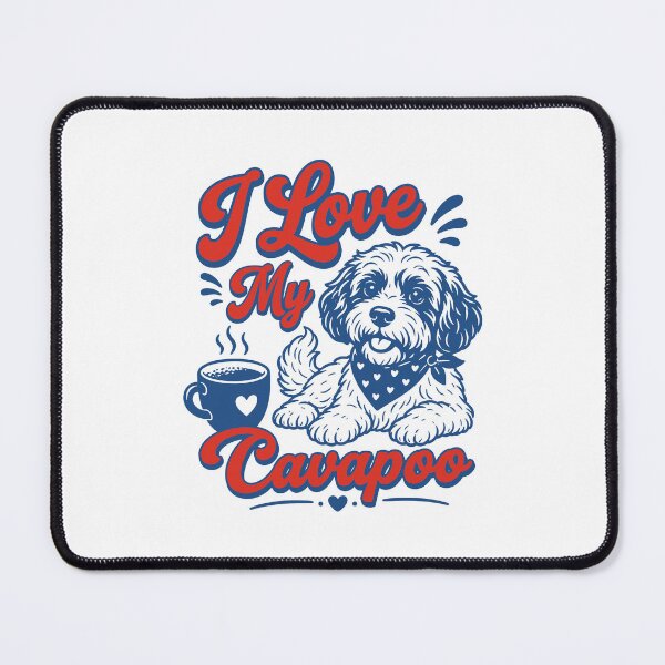 Item preview, I Love My Cavapoo Dog Mom designed and sold by gunaone-design.