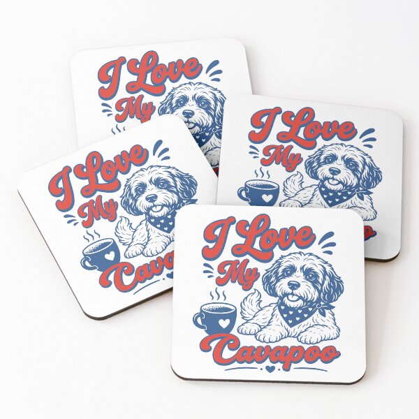 Item preview, I Love My Cavapoo Dog Mom designed and sold by gunaone-design.