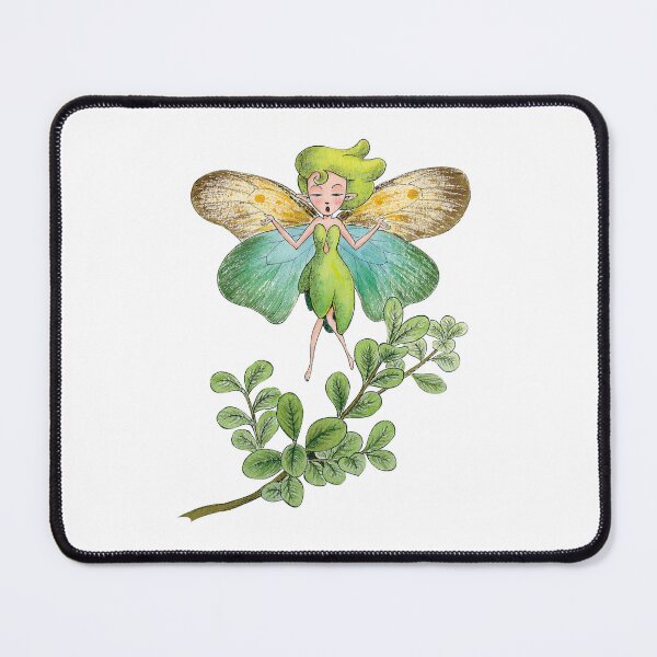 Item preview, January 10th birthday flower Boxwood Fairy designed and sold by birthflower.
