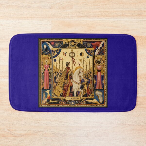 Item preview, Tarot card 'Six of Wands'. designed and sold by Natalia-Vlad.