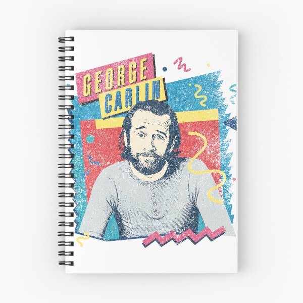 Item preview, George Carlin ---- Retro Style Original Faded Design  designed and sold by AestheticNow.