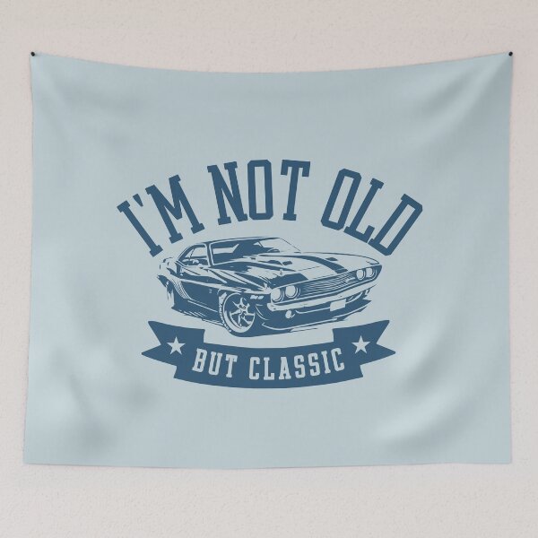 Item preview, I’m Not Old But Classic Vintage Car designed and sold by NosandEdgy.