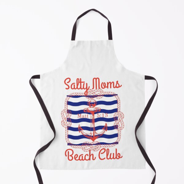 Item preview, Salty Moms Beach Club Nautical Anchor Red White and Blue designed and sold by Forevermore.